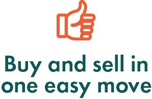 buy and sell in one easy move slogan